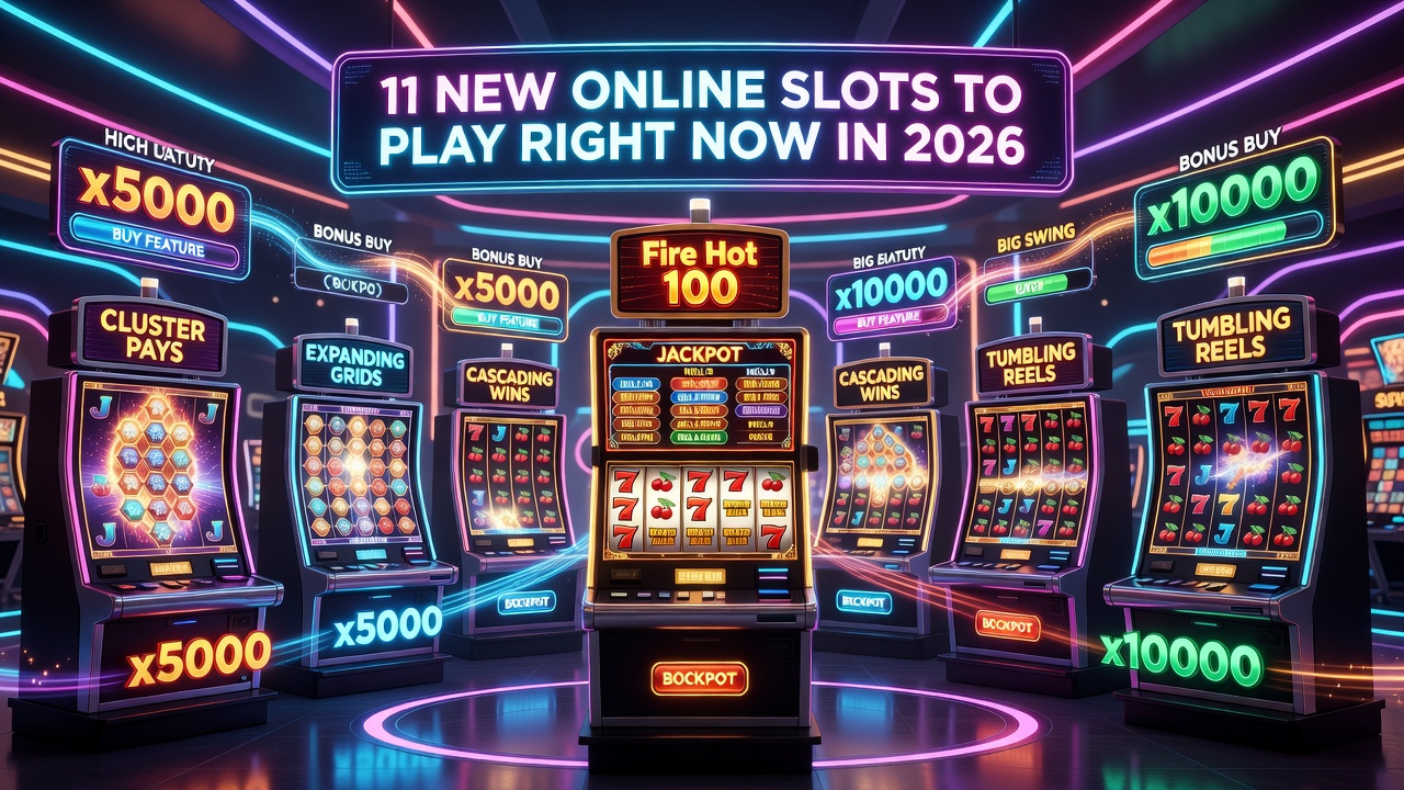 11 New Online Slots to Play Right Now
