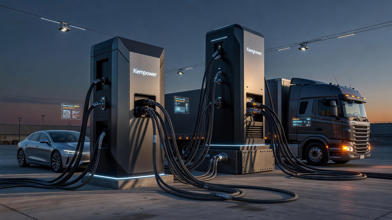 Kempower's New Charger Bridges Cars and Heavy Trucks at One Site