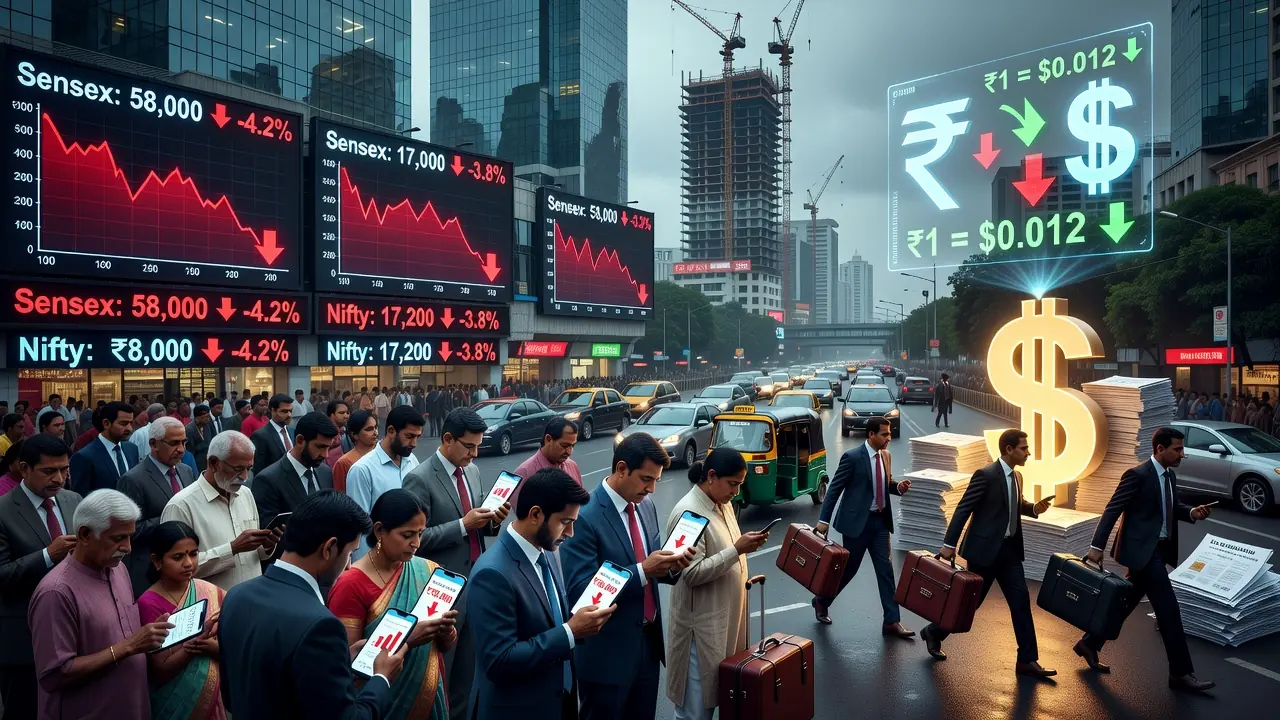 Why India's Stock Market Keeps Falling as Its Economy Keeps Growing