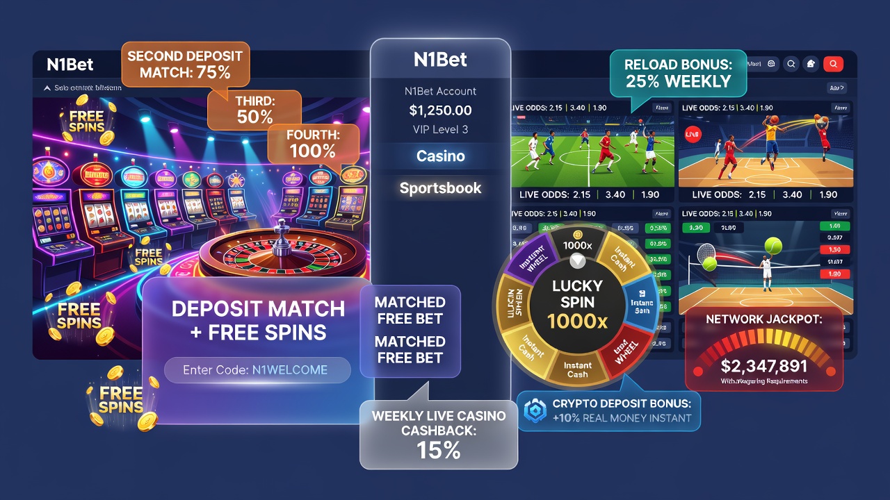 N1Bet's Layered Bonus Structure Reflects Wider Industry Playbook