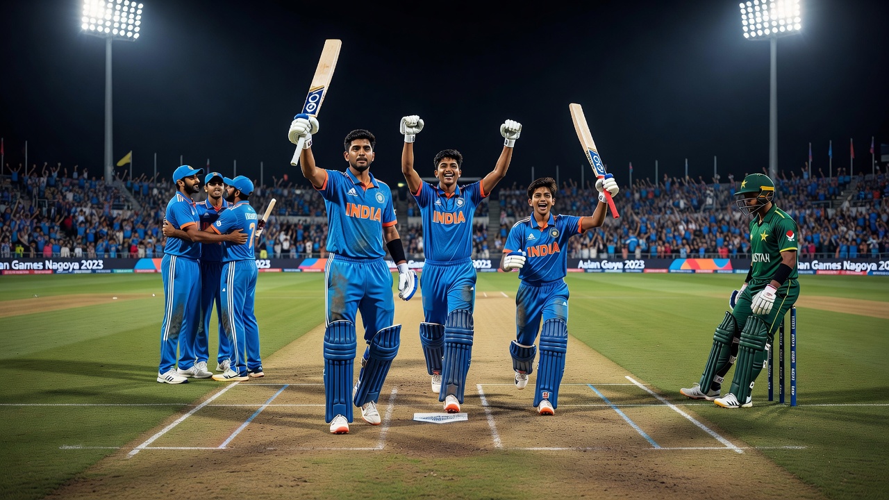 India Completes Cricket Gold Double With Narrow Win Over Pakistan
