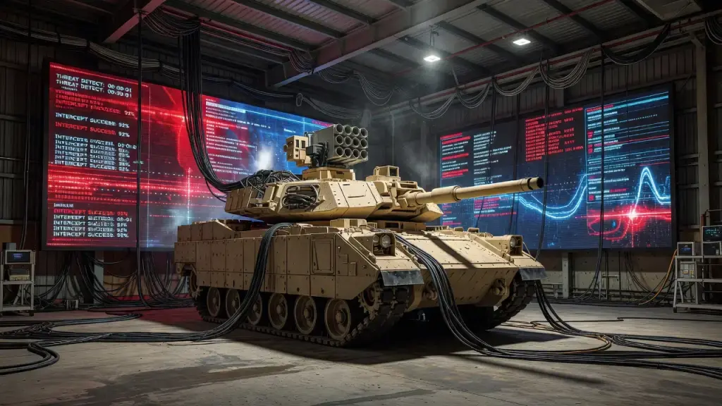 Army Begins Fielding Bradleys With Israeli-Built Missile Defense
